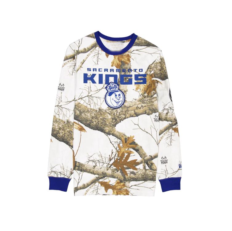 Men 2025 NBA Sacramento Kings long sleeve T shirts style 1->nba t-shirts->Sports Accessory
